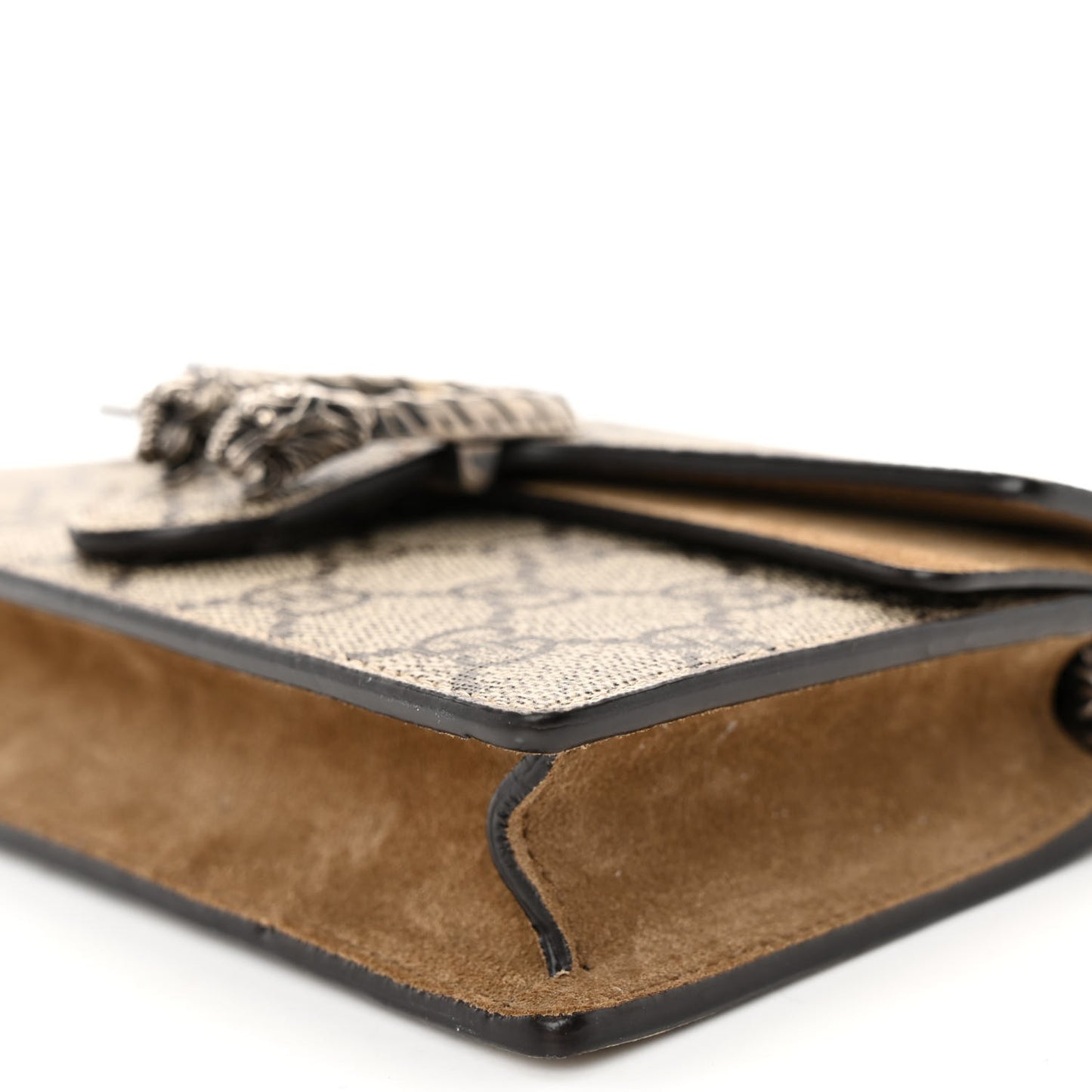 GG Supreme Monogram Super Mini Dionysus Shoulder Bag Taupe
