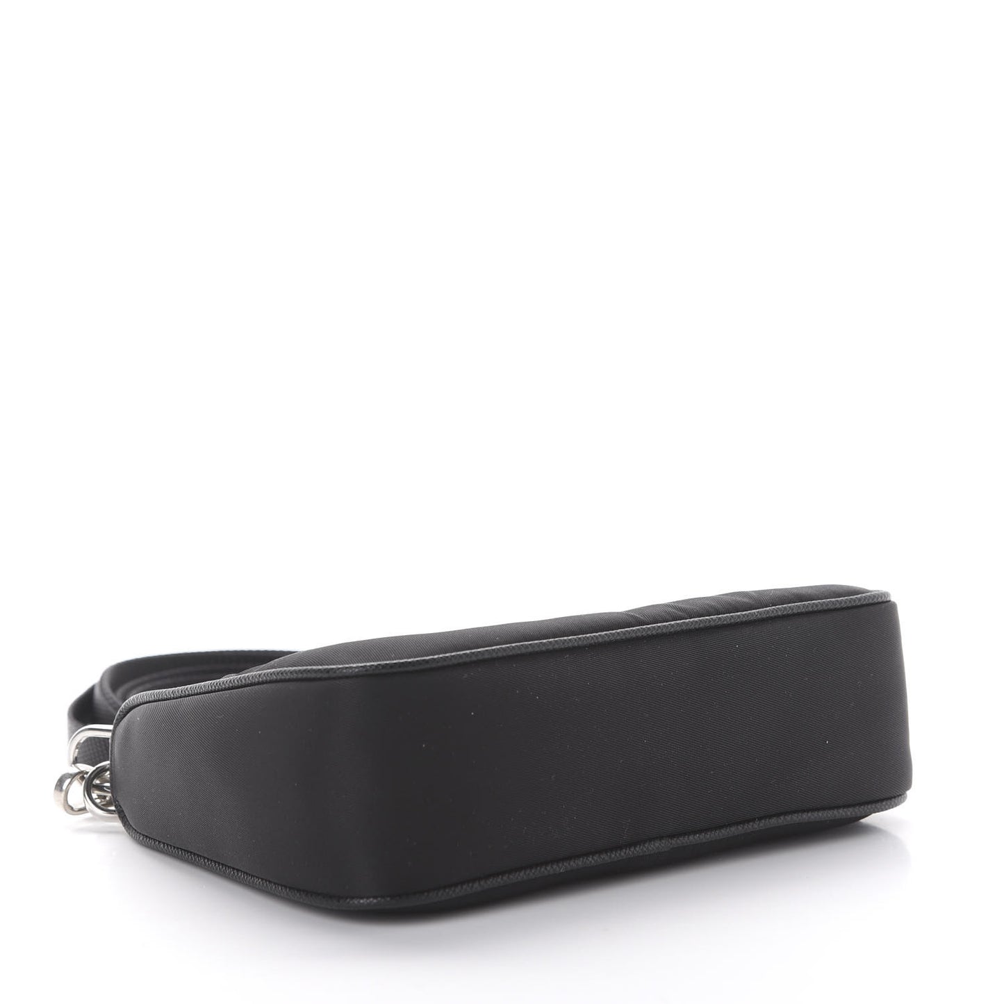 Tessuto Nylon Mini Re-Edition 2000 Shoulder Bag Black