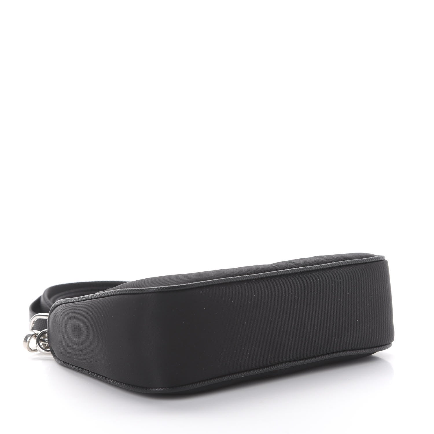 Prada Tessuto Nylon Mini Re-Edition 2000 Shoulder Bag Black 4 of 10