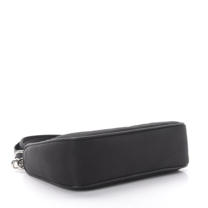 Prada Tessuto Nylon Mini Re-Edition 2000 Shoulder Bag Black 4 of 10