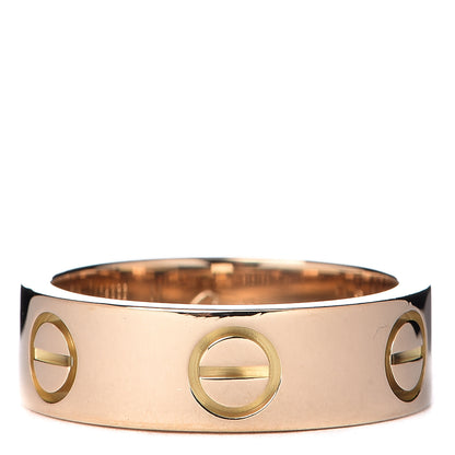 Cartier 18K Yellow Gold 5.5mm LOVE Ring 50 5.25 1 of 5