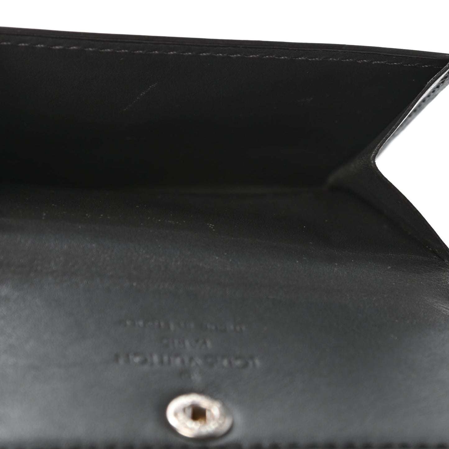 Mat Monogram Ludlow Wallet Black