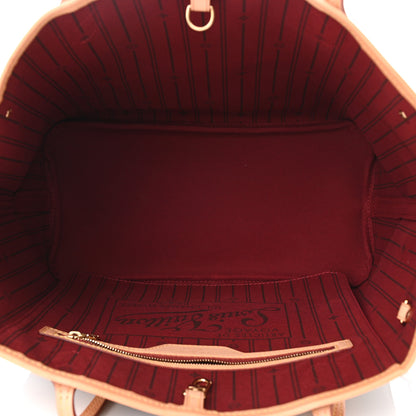 Louis Vuitton Monogram My LV Heritage Neverfull MM Burgundy Orange 6 of 12
