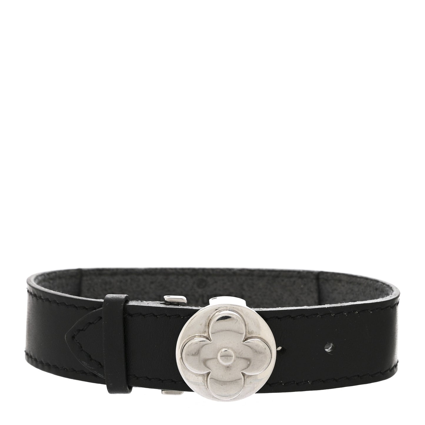 Mat Monogram Wish Bracelet Black