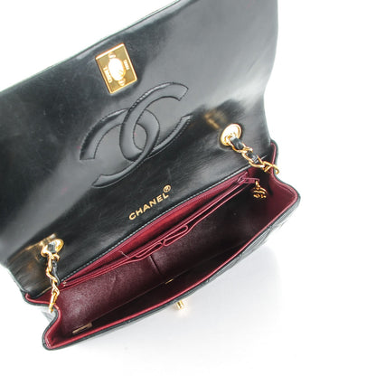 Chanel Lambskin Quilted Small Single Flap Black 5 of 9