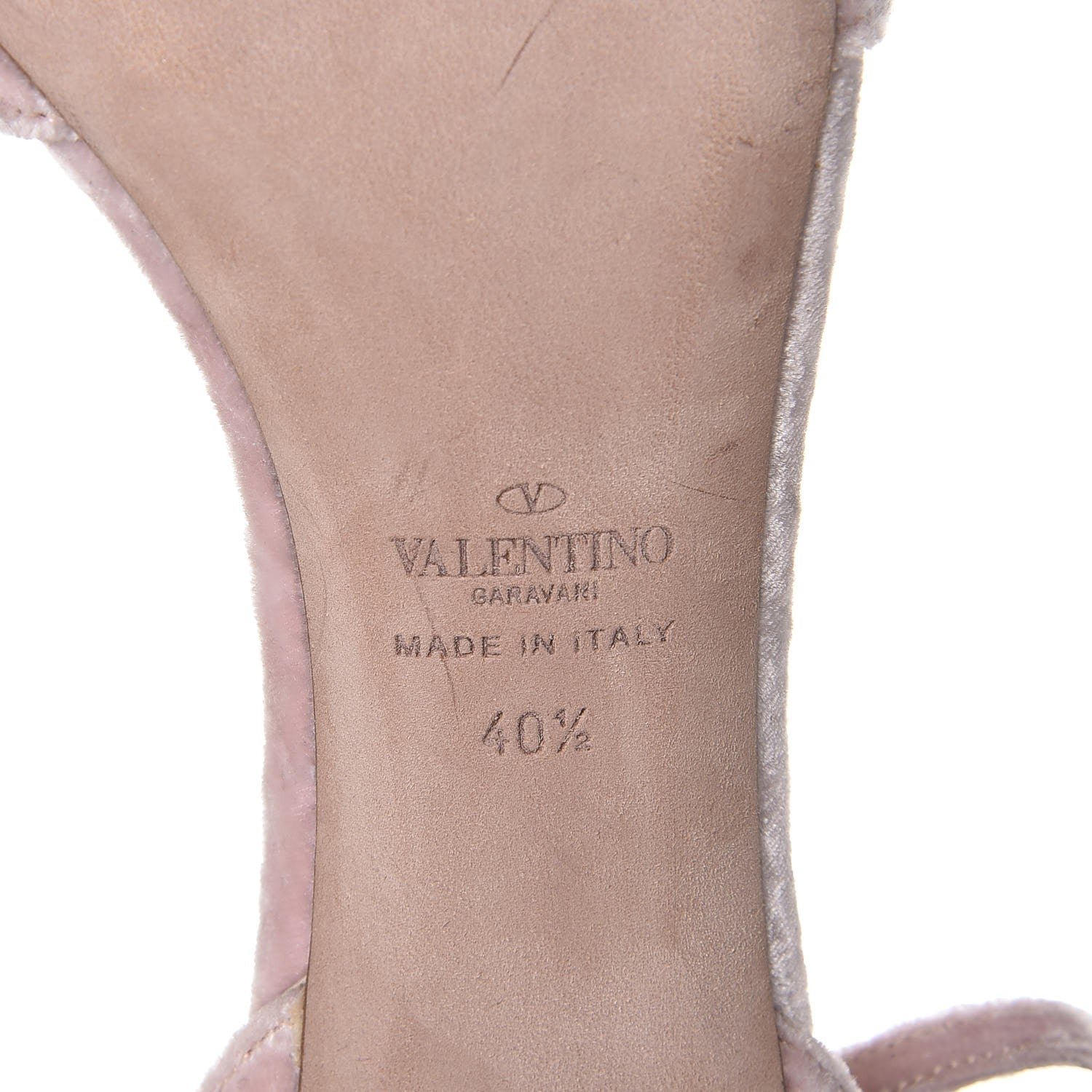 Valentino Garavani Velvet Bow Sandals 40.5 Loto 6 of 15