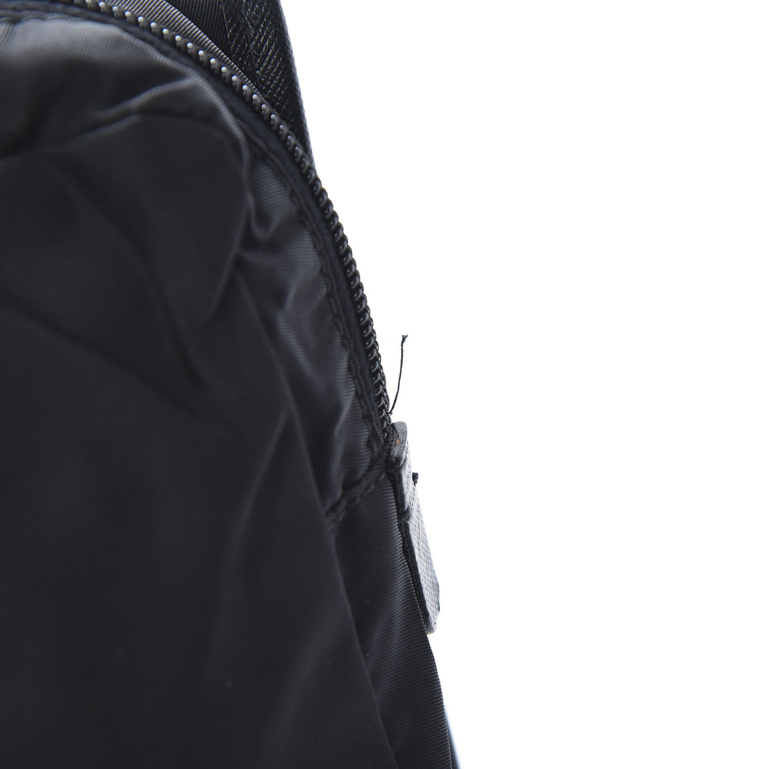 Prada Nylon Tessuto Saffiano Travel Pouch Black 9 of 10