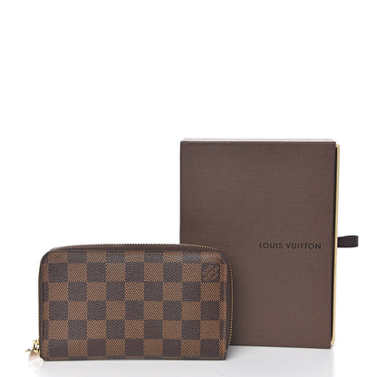 Louis Vuitton Damier Ebene Compact Zippy Wallet 8 of 8