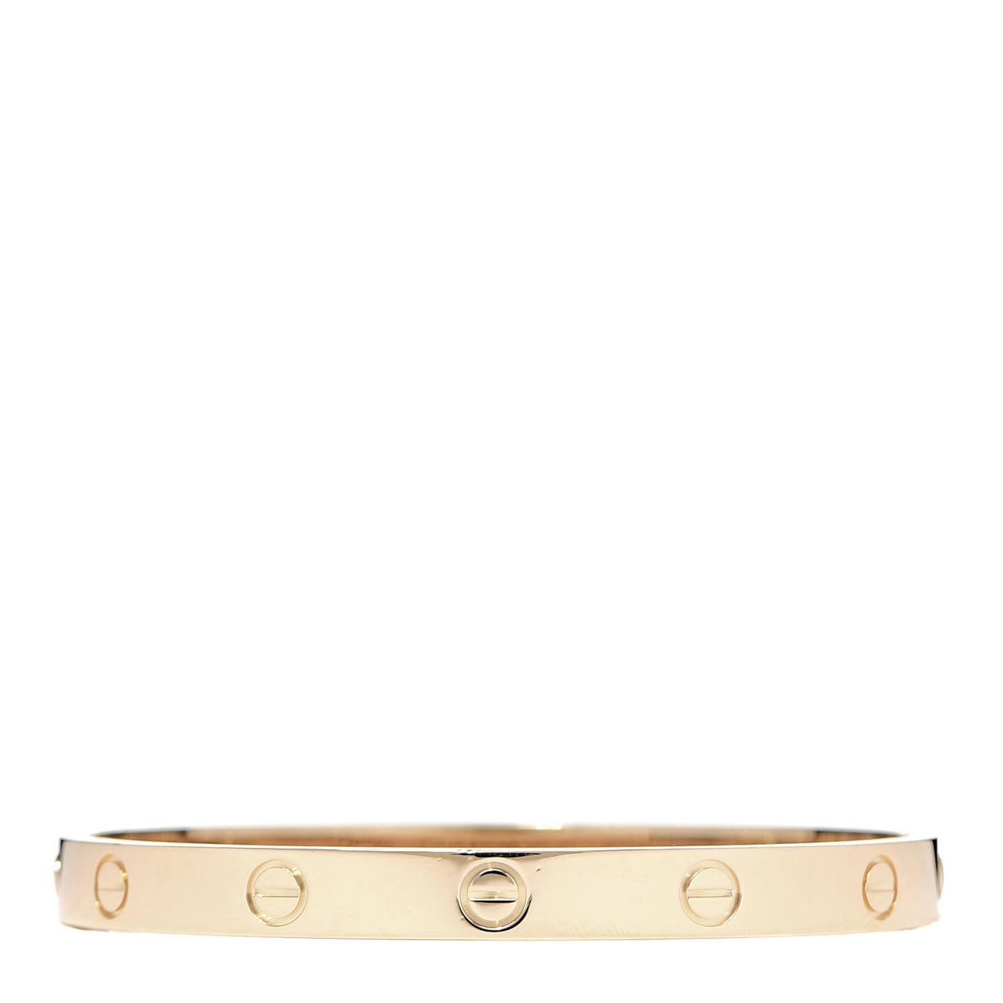 18K Yellow Gold LOVE Bracelet 17