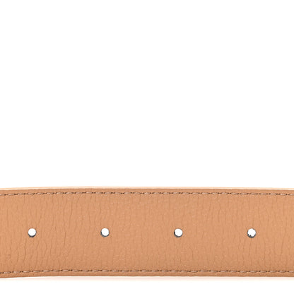 Louis Vuitton Monogram Calfskin 30mm LV Initiales Reversible Belt 85 34 Arizona 3 of 5