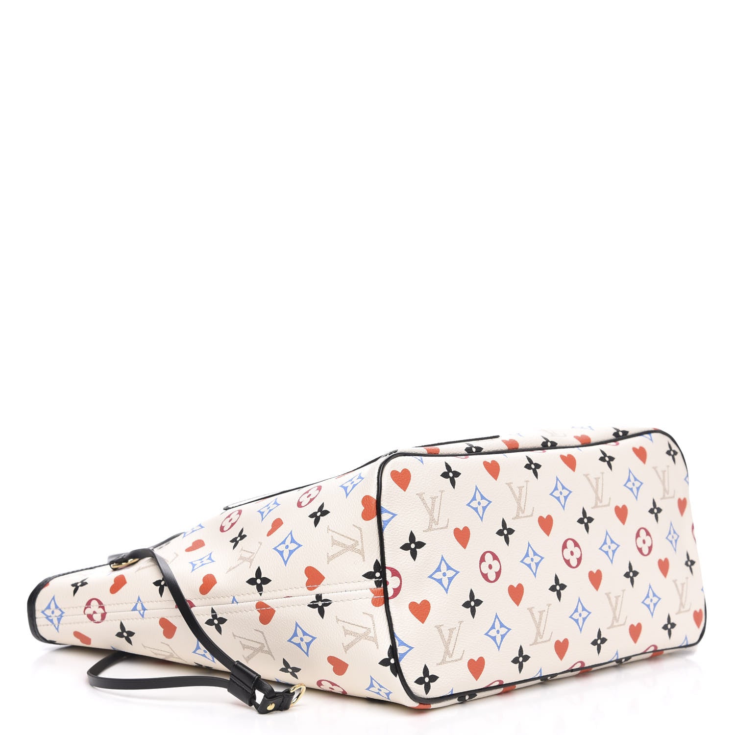 Louis Vuitton Game On Neverfull MM White 4 of 10