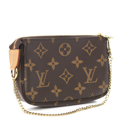 Louis Vuitton Monogram Mini Pochette Accessories 2 of 9