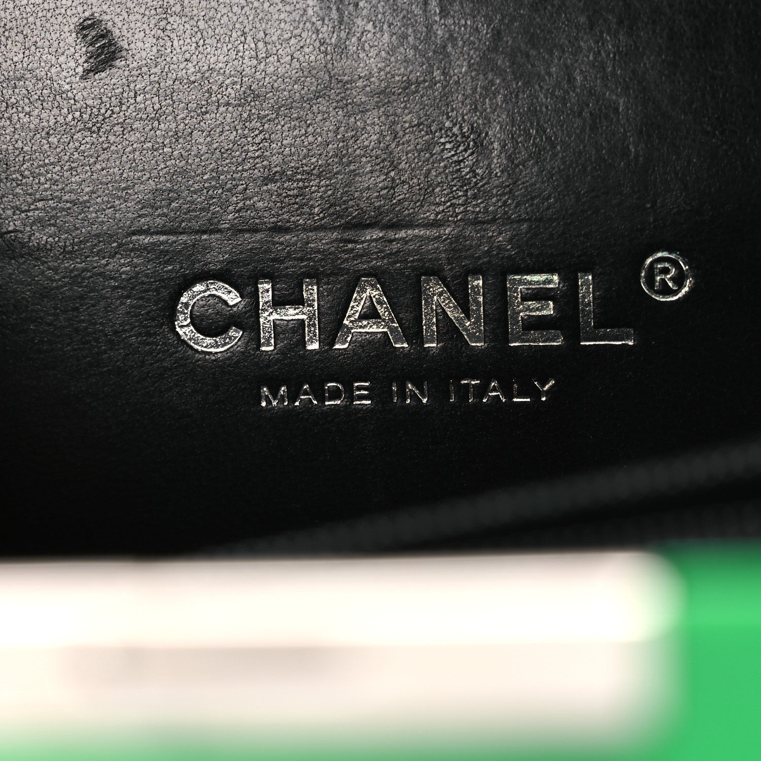 Chanel Plexiglass Boy Brick Lego Clutch Green 6 of 13