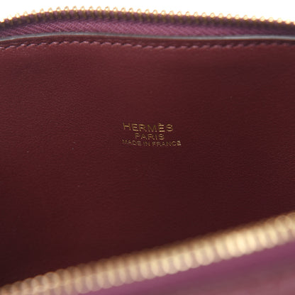 Hermes Taurillon Clemence Bolide 31 Bordeaux 9 of 11