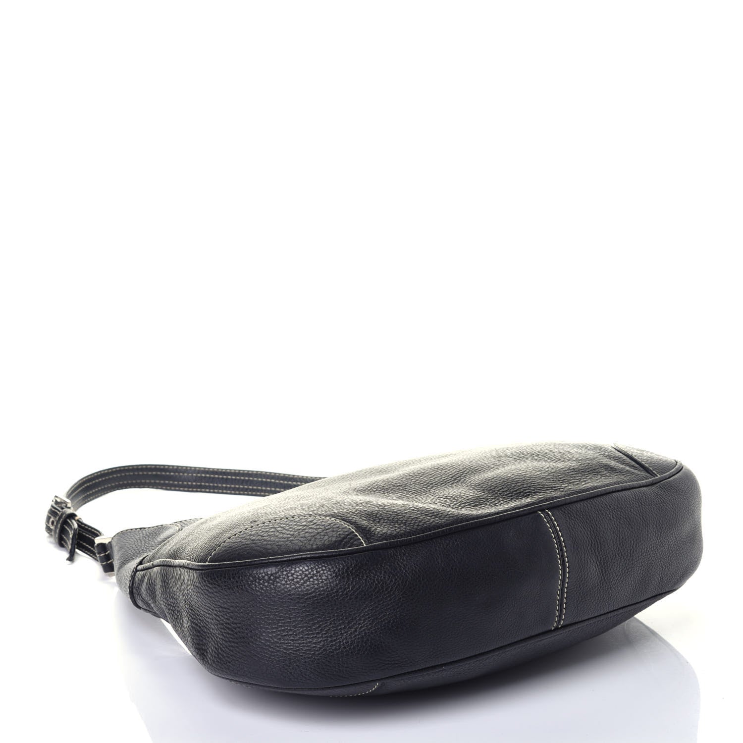 Christian Dior Calfskin Diorissimo Hobo Navy 4 of 10