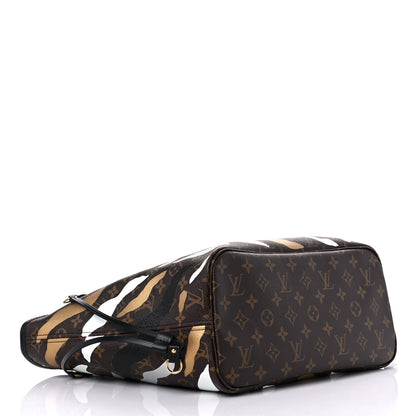 Louis Vuitton X LOL Monogram Neverfull MM Gold Silver 5 of 10