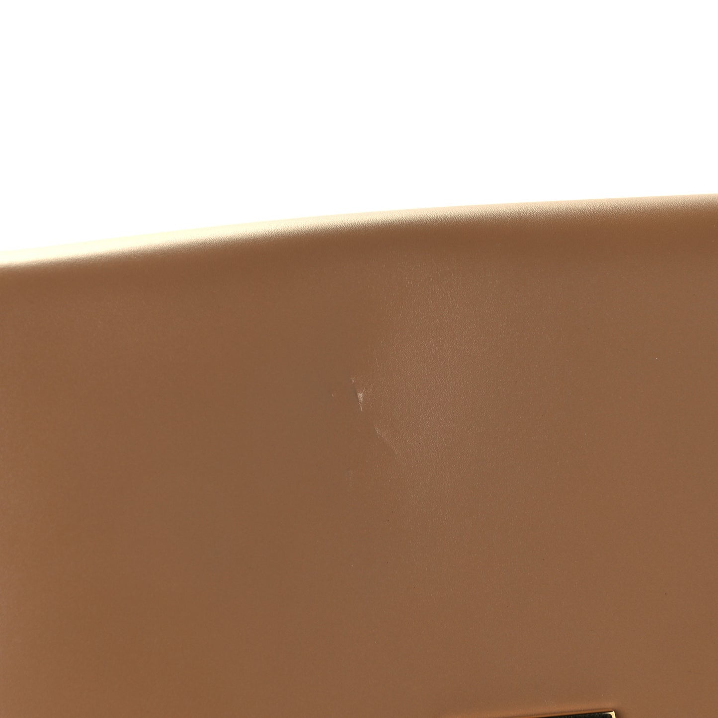 Smooth Calfskin Monogram Medium TB Bag Warm Camel