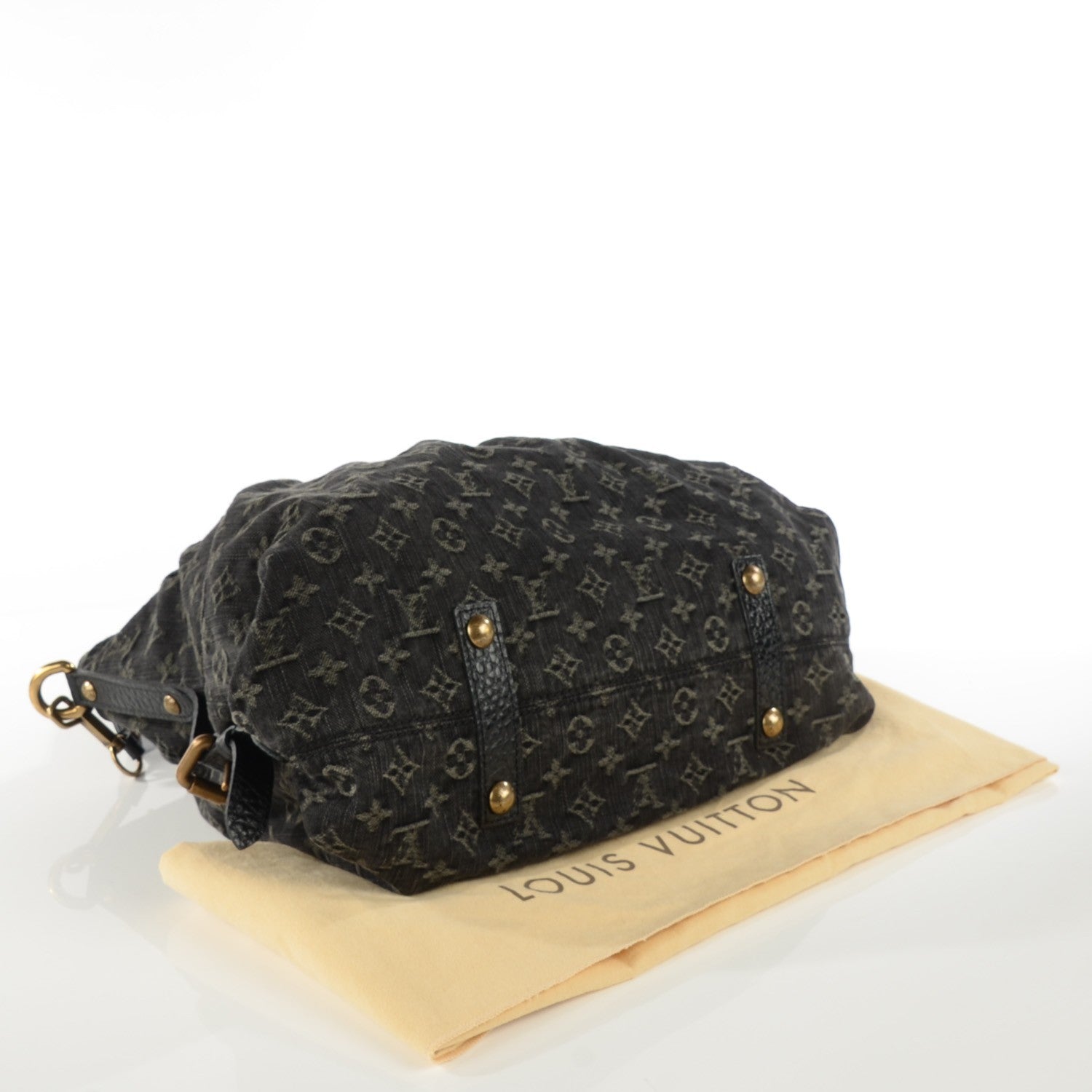 Louis Vuitton Denim Neo Cabby GM Black 5 of 9