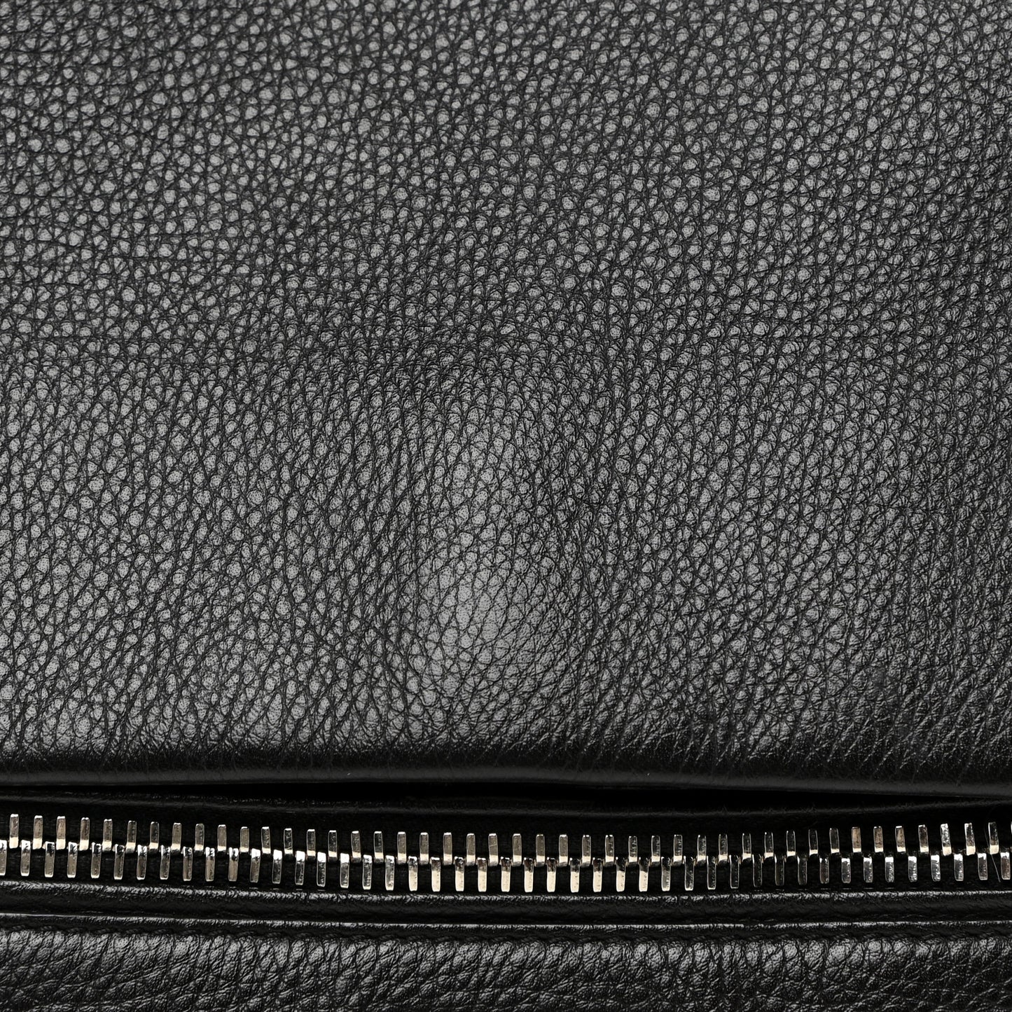 Pebbled Calfskin Small Pandora Pure Flap Bag Dark Brown