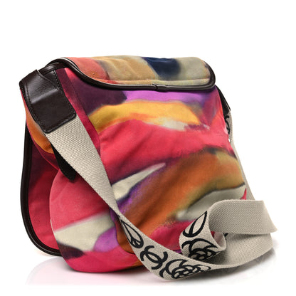 Chanel Printed Ultra Soft Lambskin Medium Flower Power Messenger 2 of 9