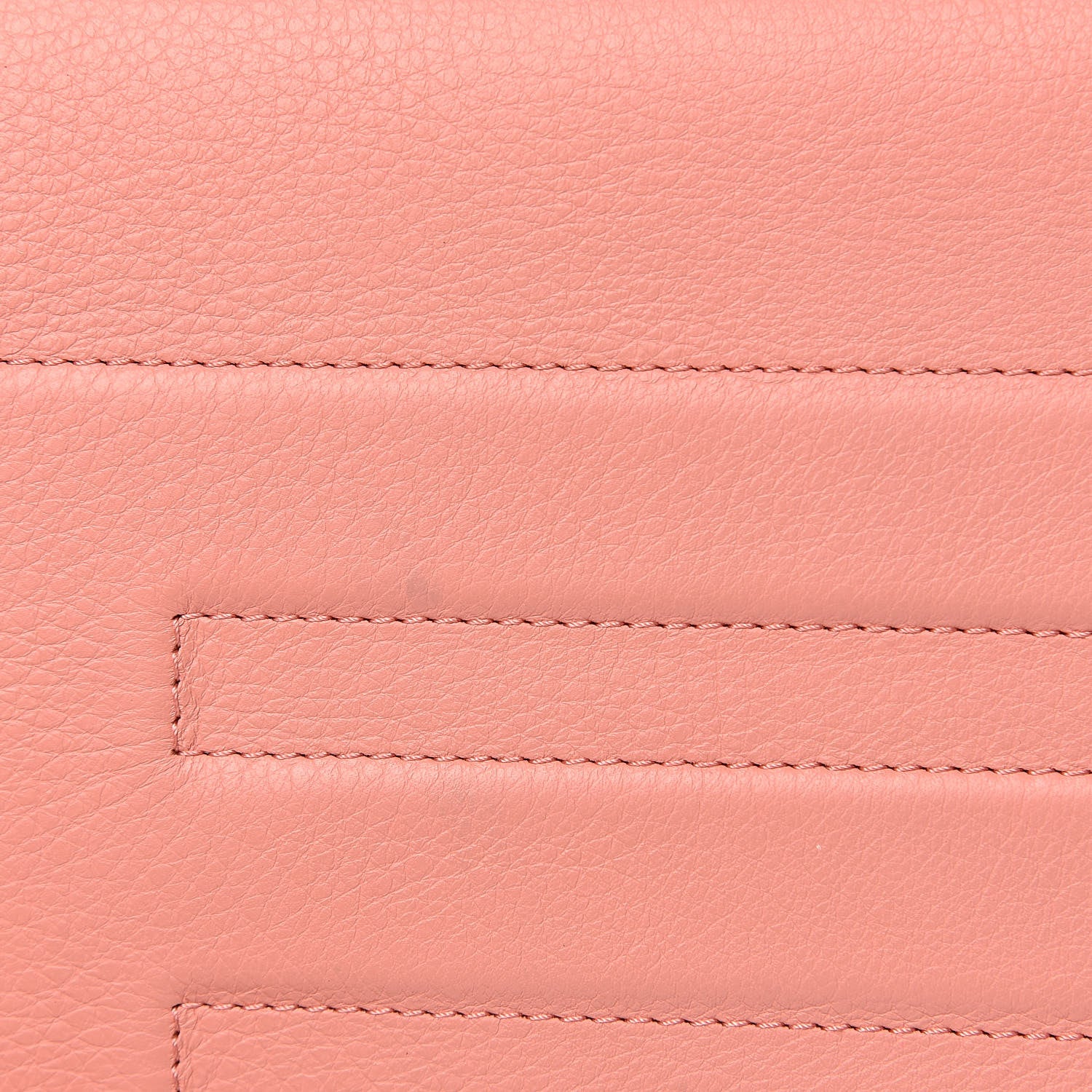 Fendi Vitello Flamingo Tube Macro Clutch Pesca 10 of 14