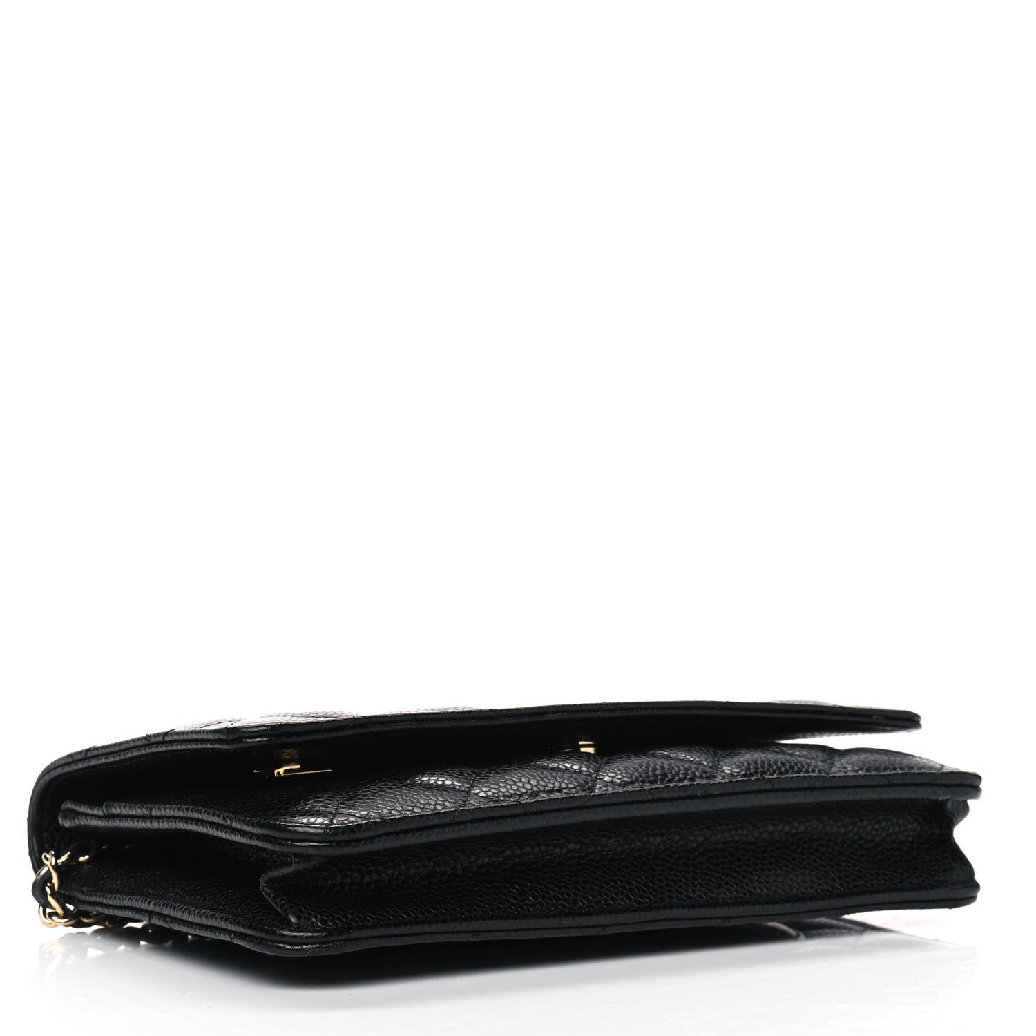 Chanel Caviar Quilted Wallet On Chain WOC Black 3 of 4