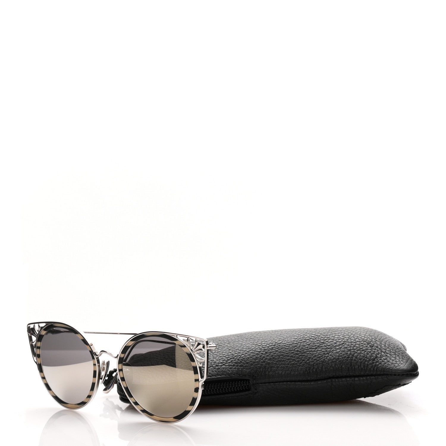 Chrome Hearts Metal Blow It Blue Sunglasses Silver 7 of 7