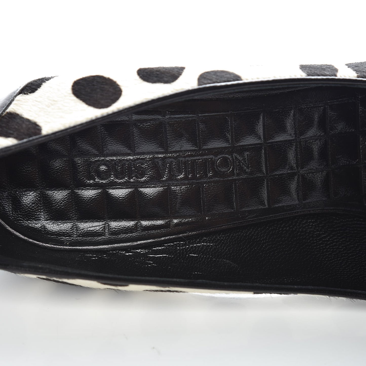 Pony Hair Polka Dot Pumps 39