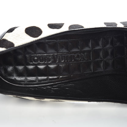 Louis Vuitton Pony Hair Polka Dot Pumps 39 7 of 8
