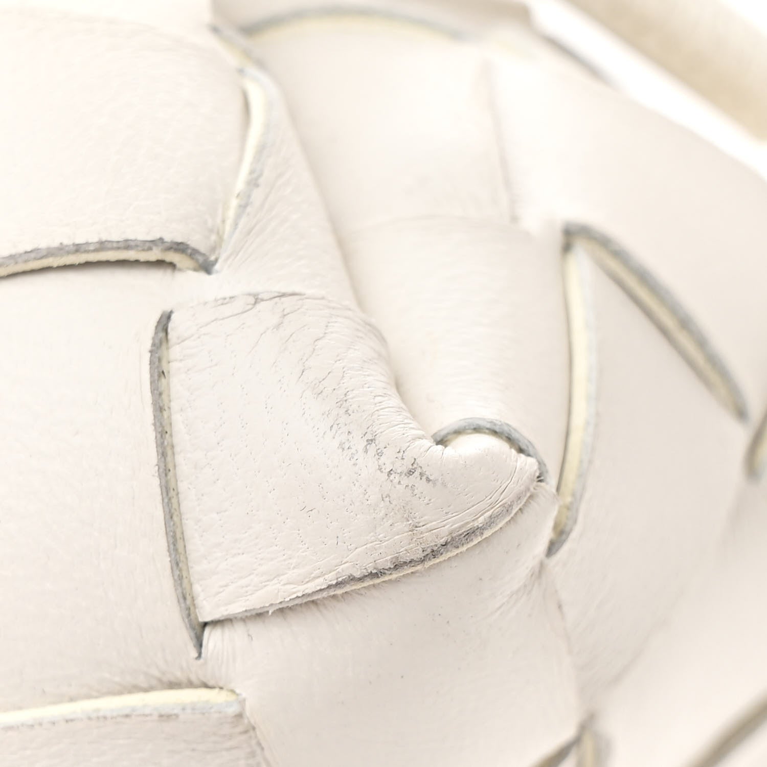 Bottega Veneta Nappa Intrecciato Candy Loop Camera Bag White 11 of 12