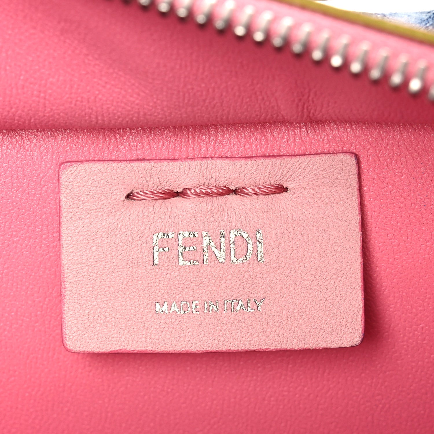 Fendi Vitello Dolce Mini 3jours Tote Pink 6 of 13