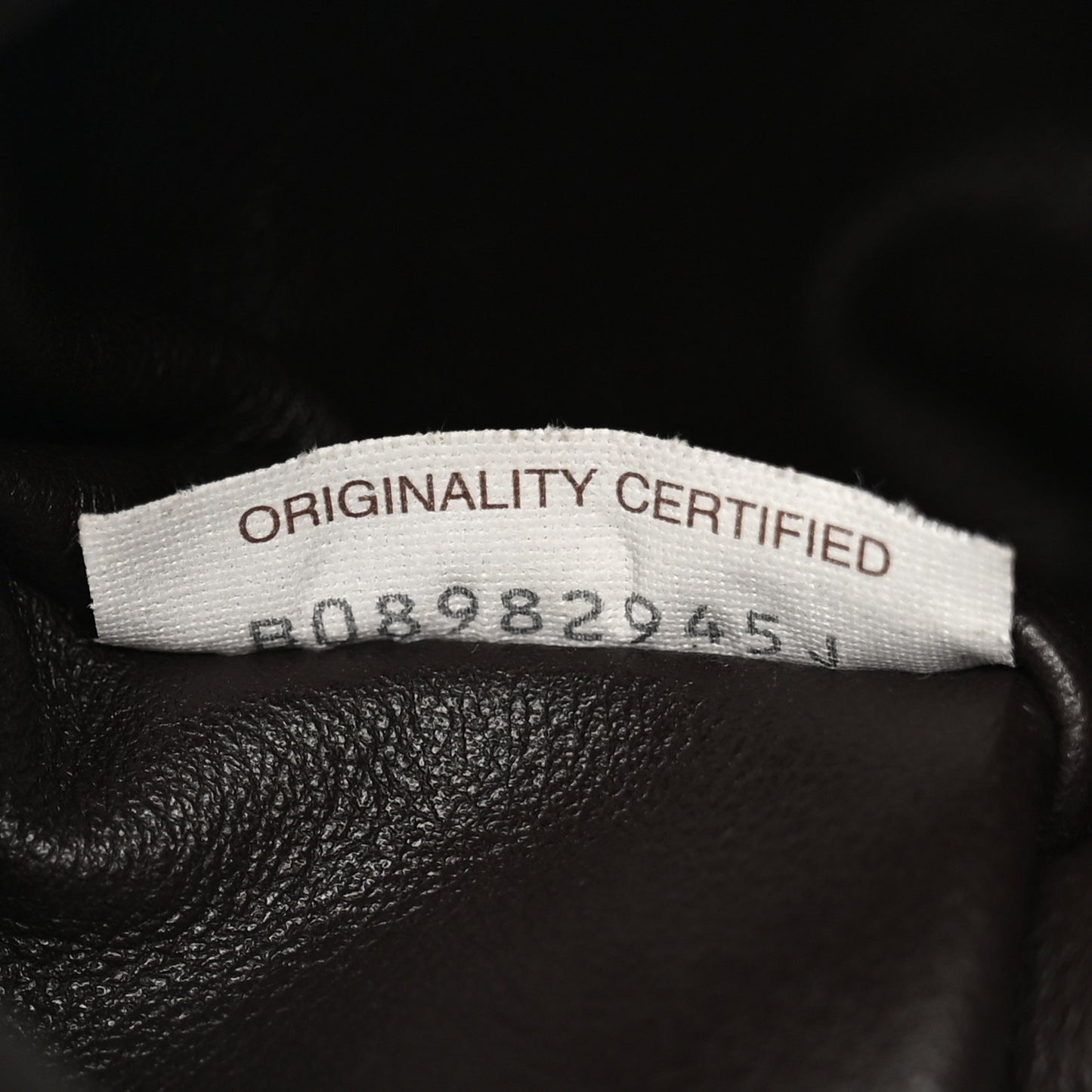 Calfskin The Pouch Chain Fondant