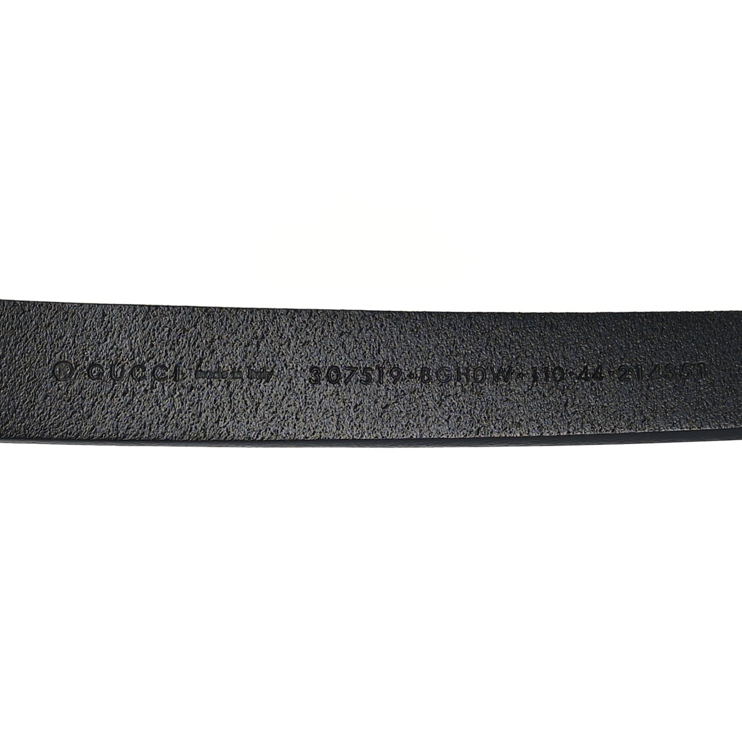 Calfskin Horsebit Buckle Belt 110 44 Black