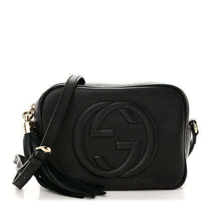 Gucci Pebbled Calfskin Small Soho Disco Bag Black 1 of 12
