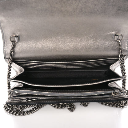 Gucci Lizard Mini Dionysus Chain Wallet Silver 5 of 10