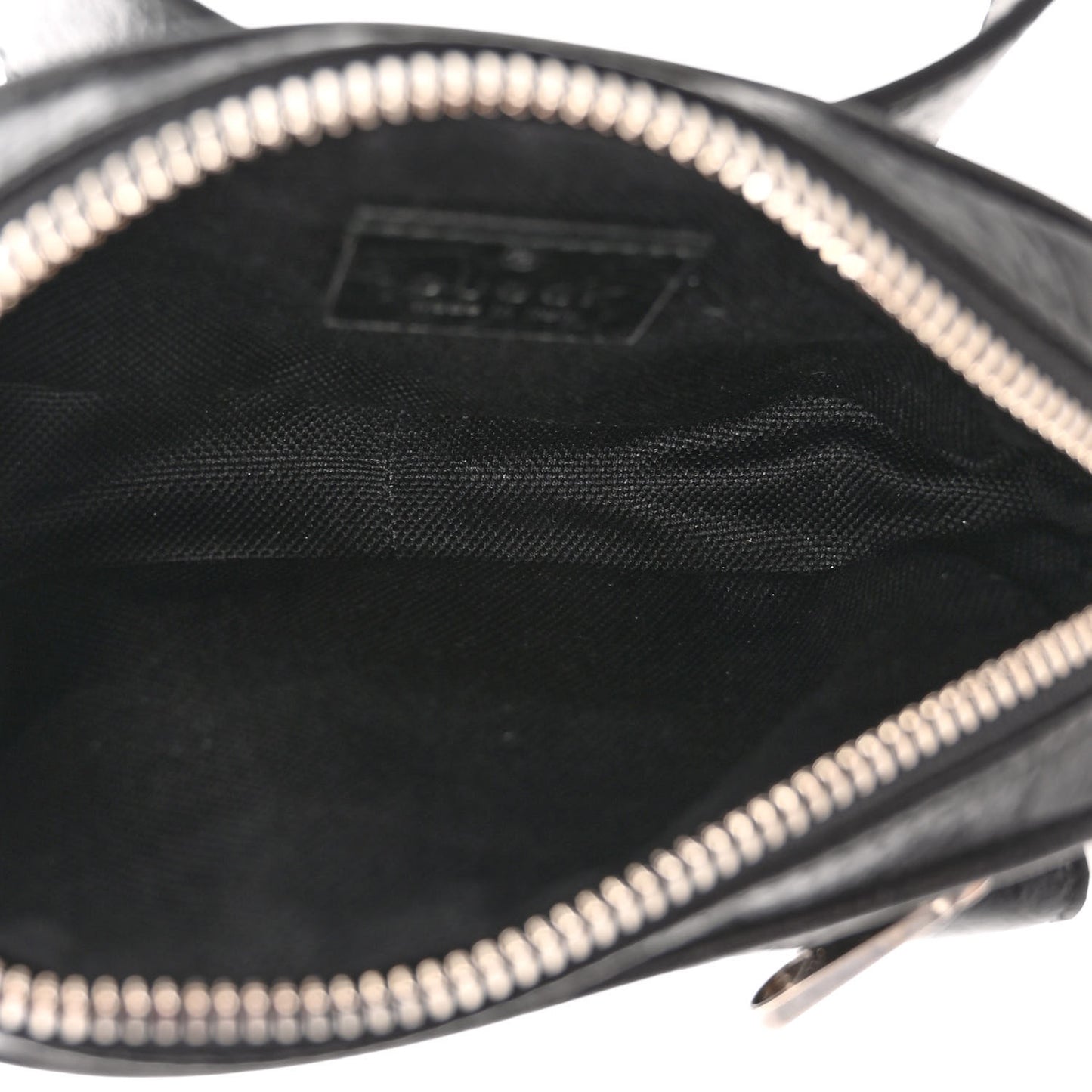 Fluffy Calfskin Mini Morpheus Belt Bag 90 36 Black