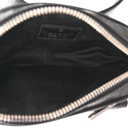 Gucci Fluffy Calfskin Mini Morpheus Belt Bag 90 36 Black 5 of 11
