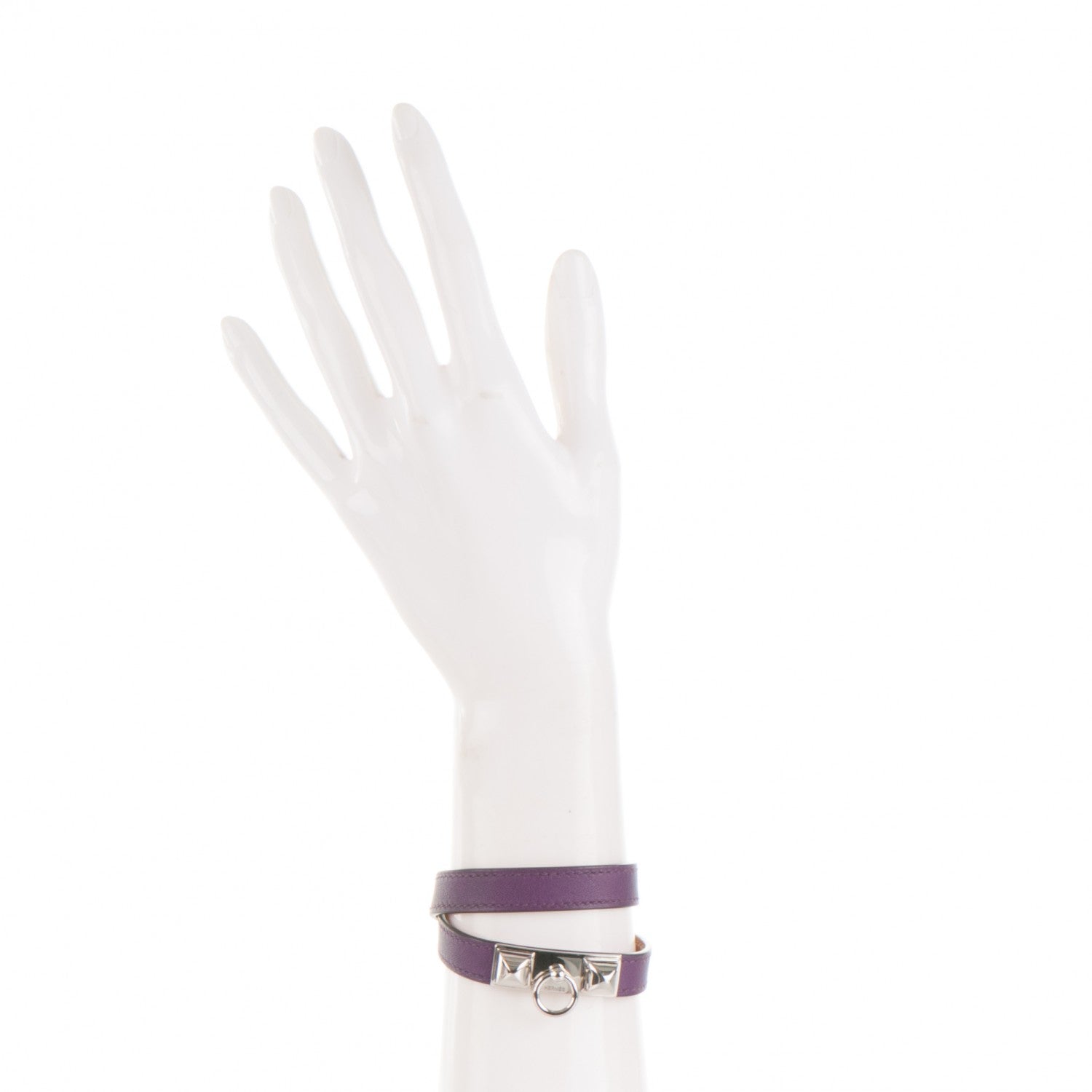 Hermes Swift Rivale Double Tour Bracelet S Ultraviolet 2 of 6