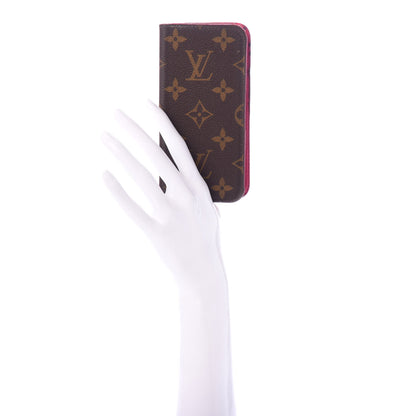 Louis Vuitton Monogram iPhone 7/8 Folio Case Rose Pop 2 of 8