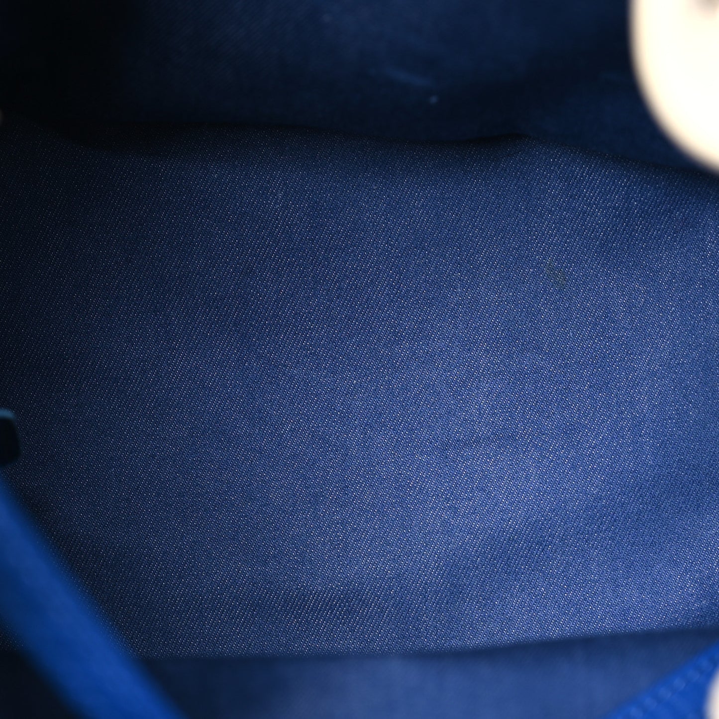 Mixed Fibers Lambskin Venise Biarritz Drawstring Bucket Bag Multicolor White