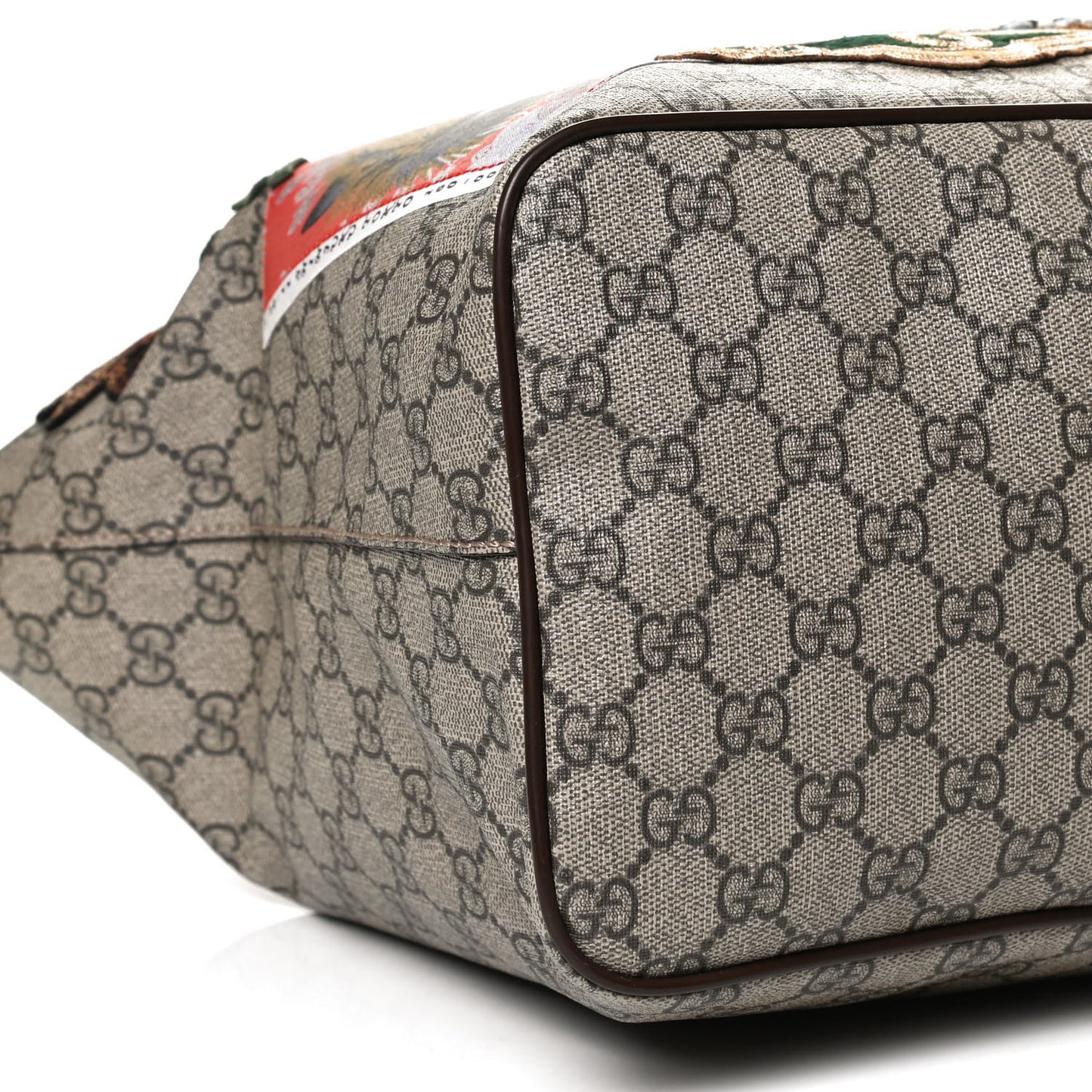Soft GG Supreme Monogram Courrier Medium Crossbody Tote Beige New Acero