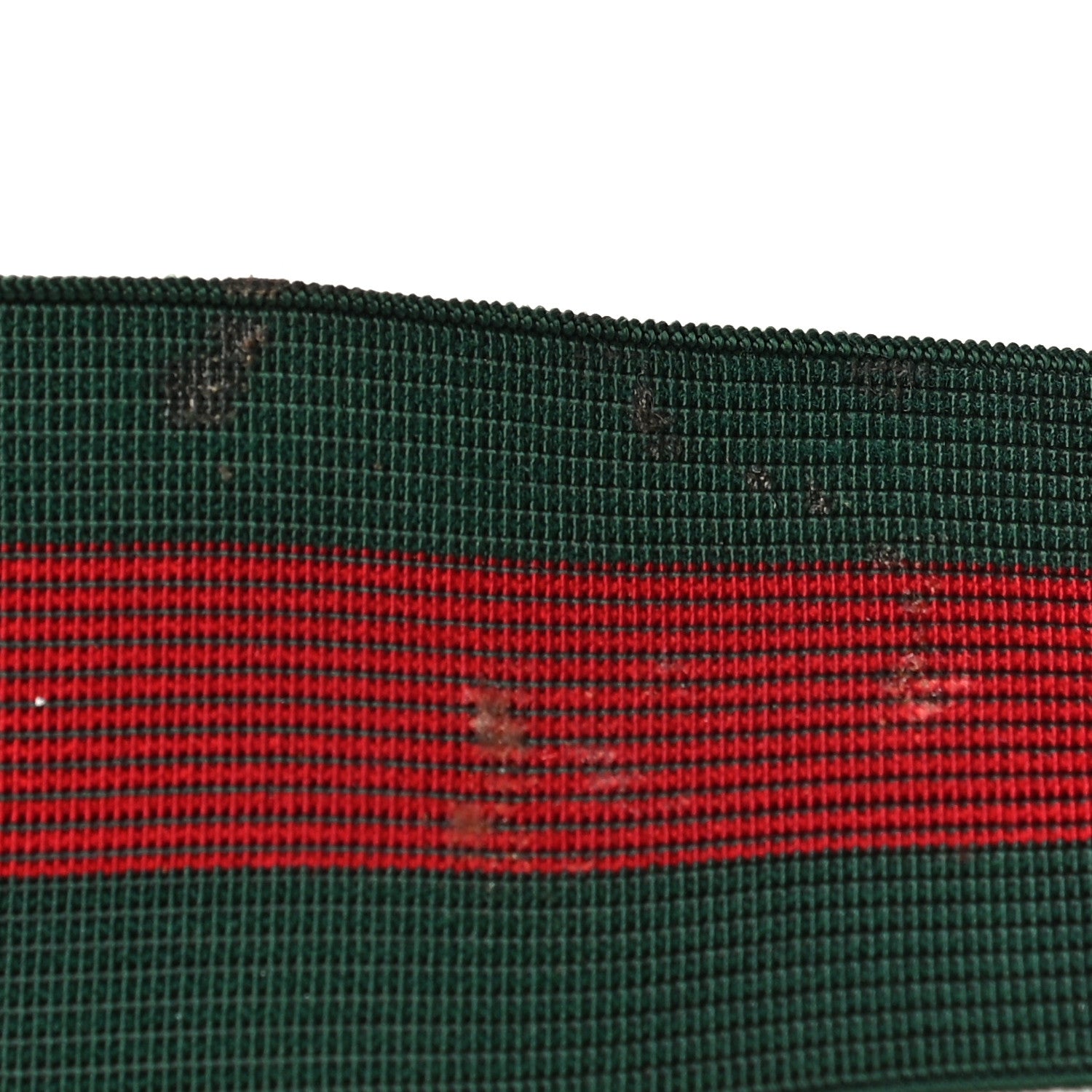 Gucci Nylon Web Belt 80 32 Red Green 4 of 9