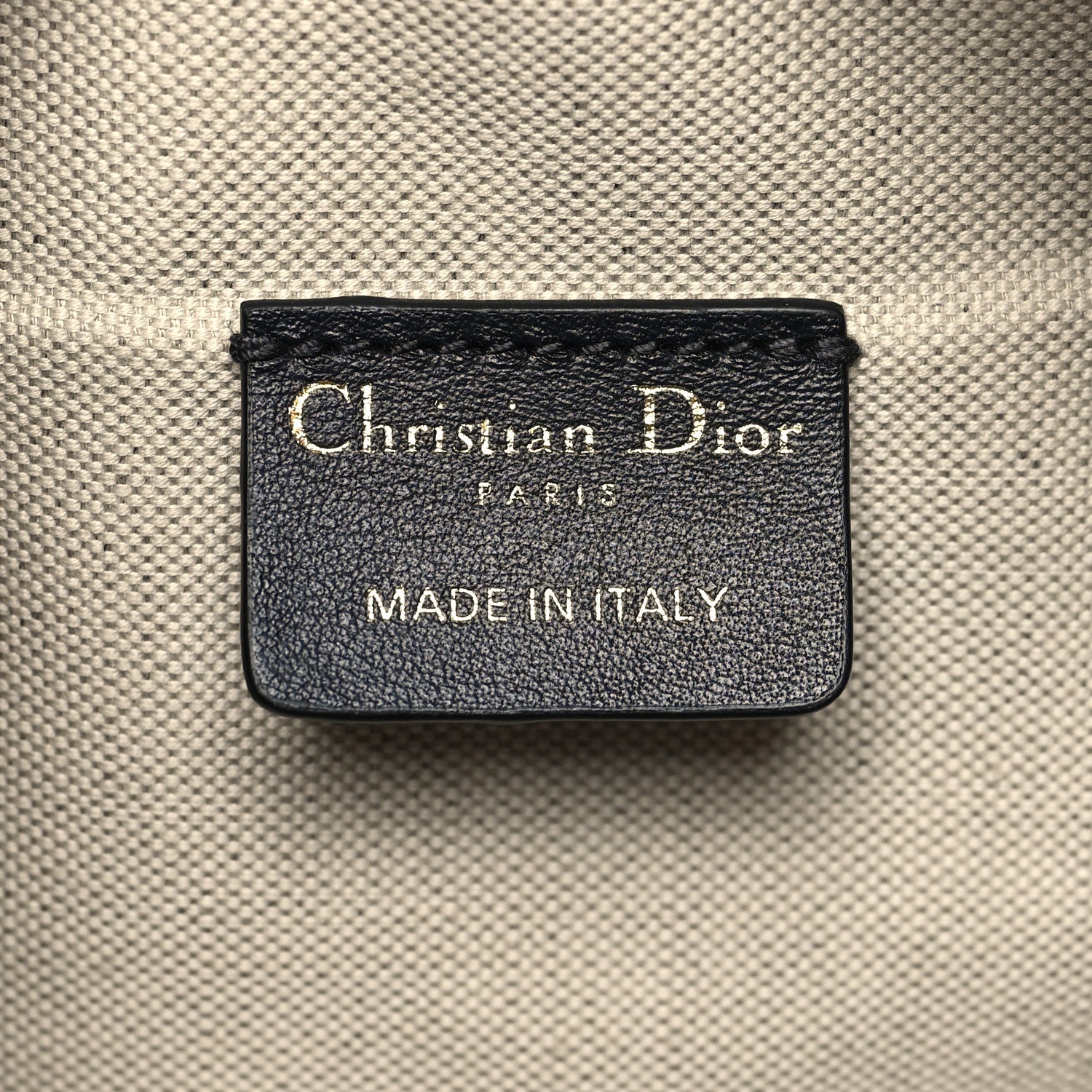 Christian Dior Oblique 30 Montaigne Cosmetic Pouch Blue 6 of 11