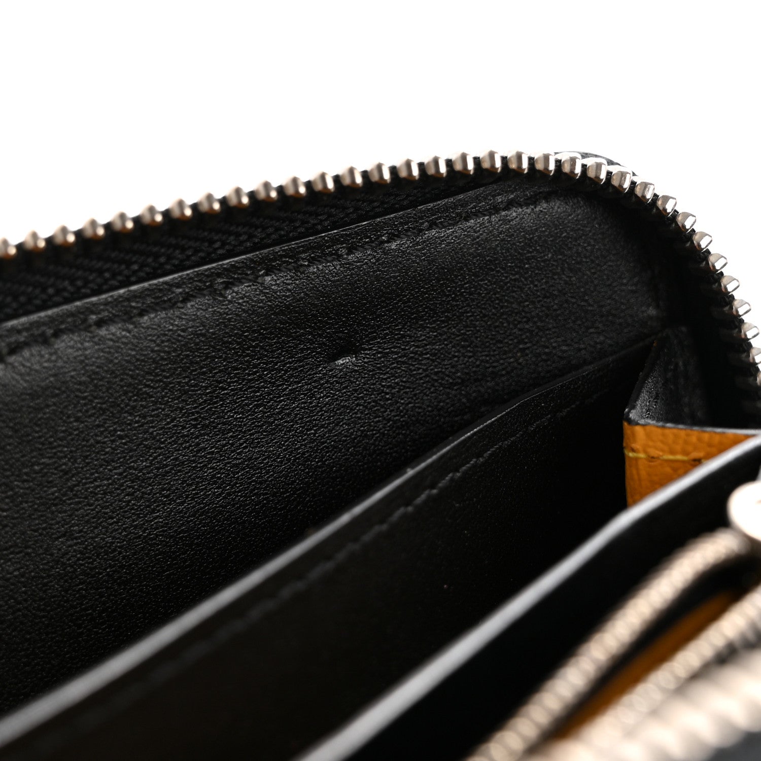 Goyard Goyardine Matignon Zip Around GM Wallet Black 9 of 12