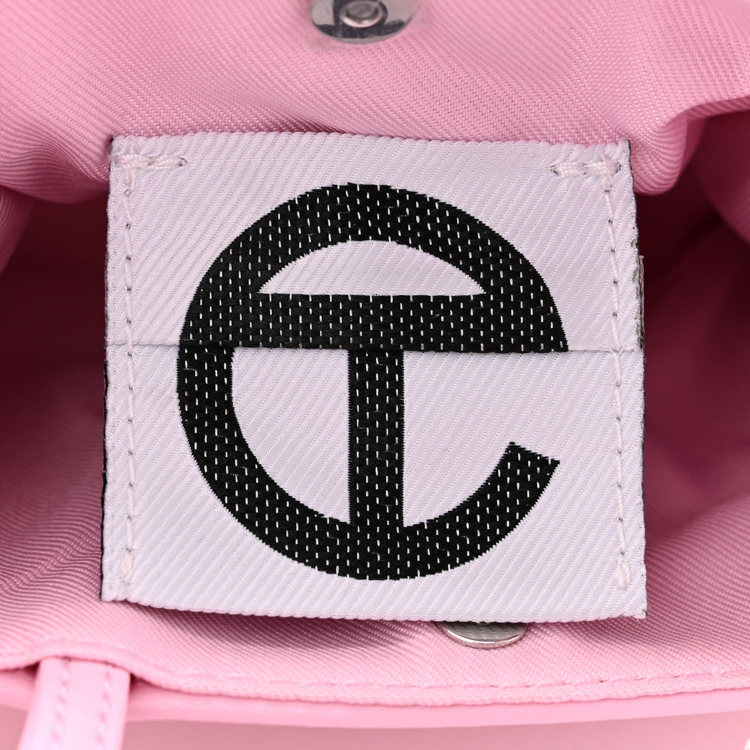 Telfar Vegan Leather Small Shopping Bag Bubblegum 6 of 10