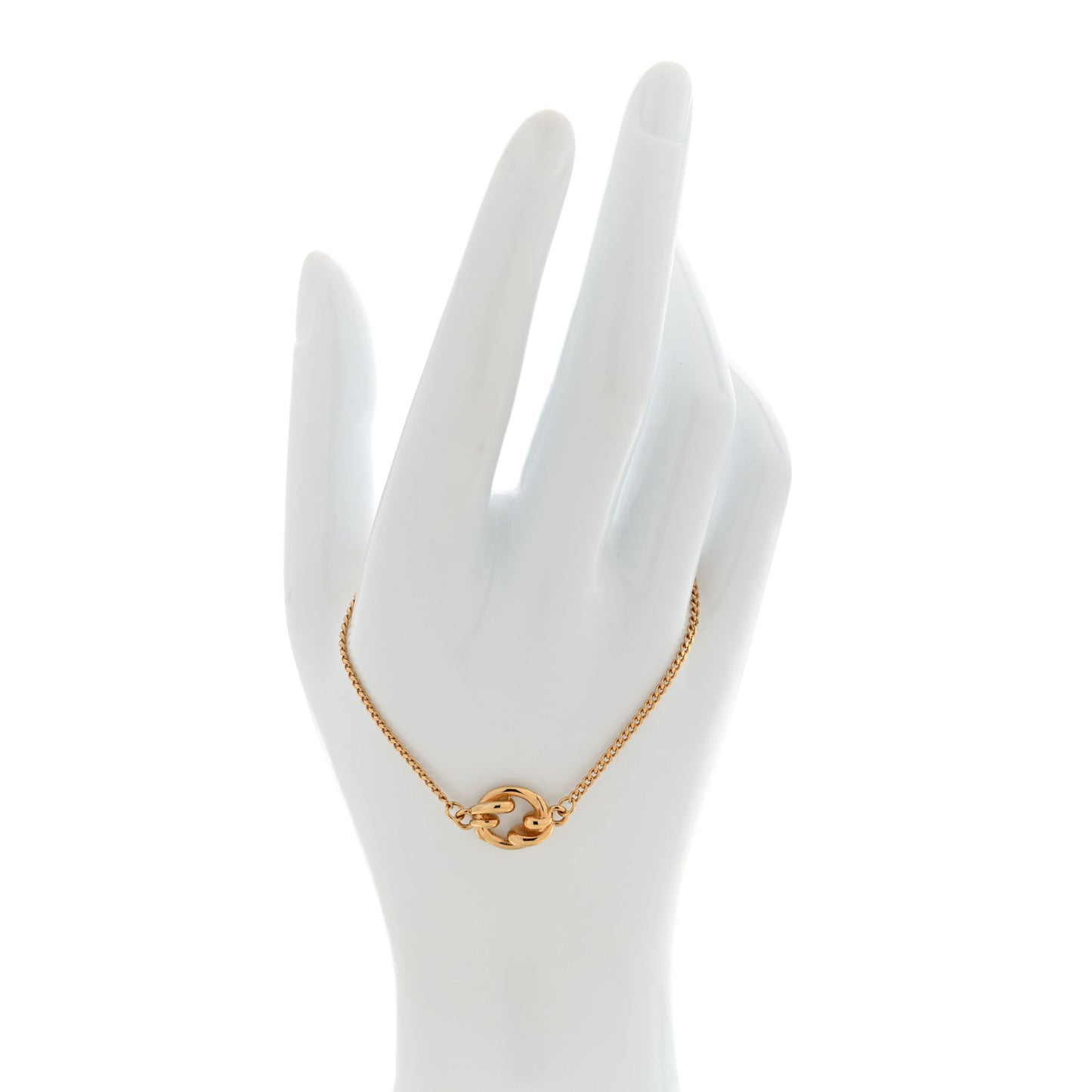 Metal Knot Bracelet Gold