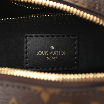 Louis Vuitton Monogram Petite Malle Souple Black 6 of 8