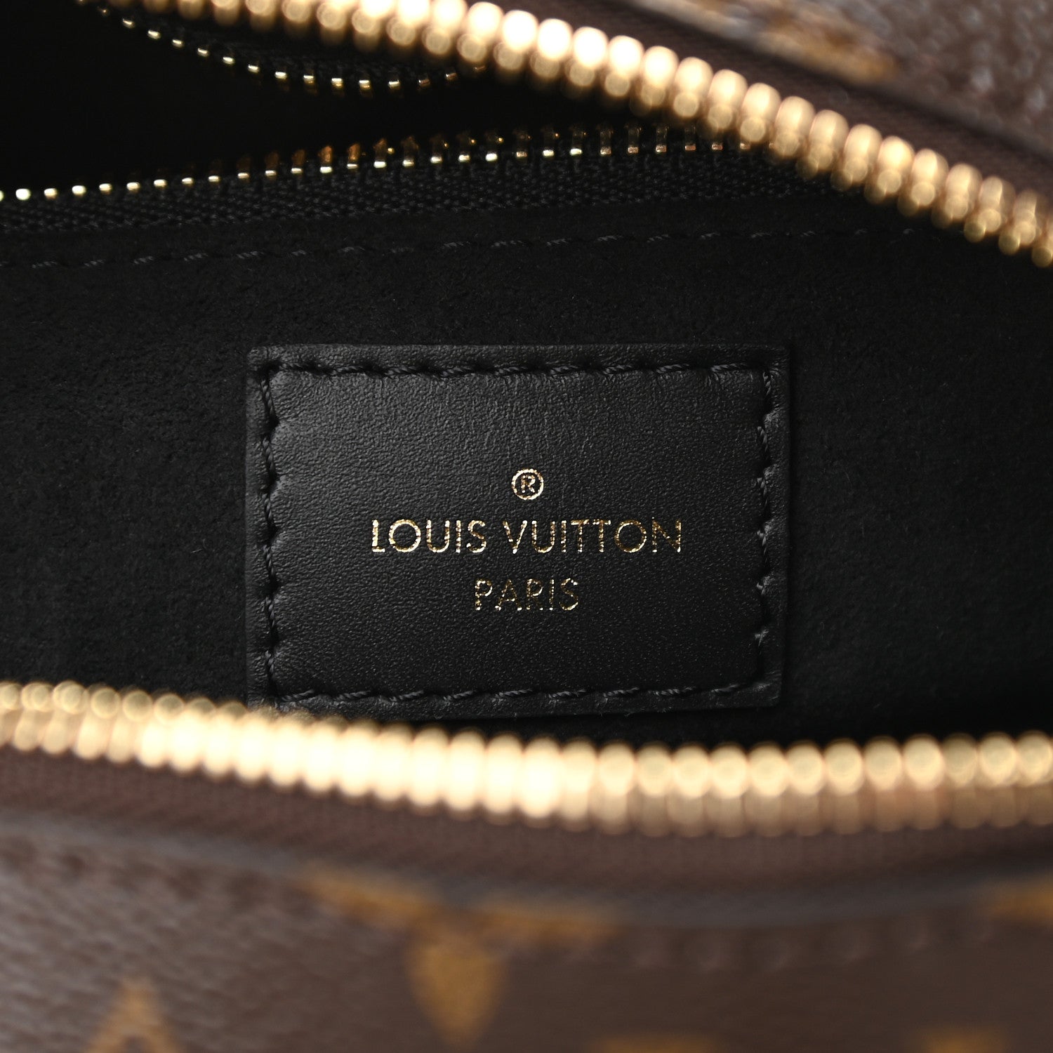 Louis Vuitton Monogram Petite Malle Souple Black 6 of 8