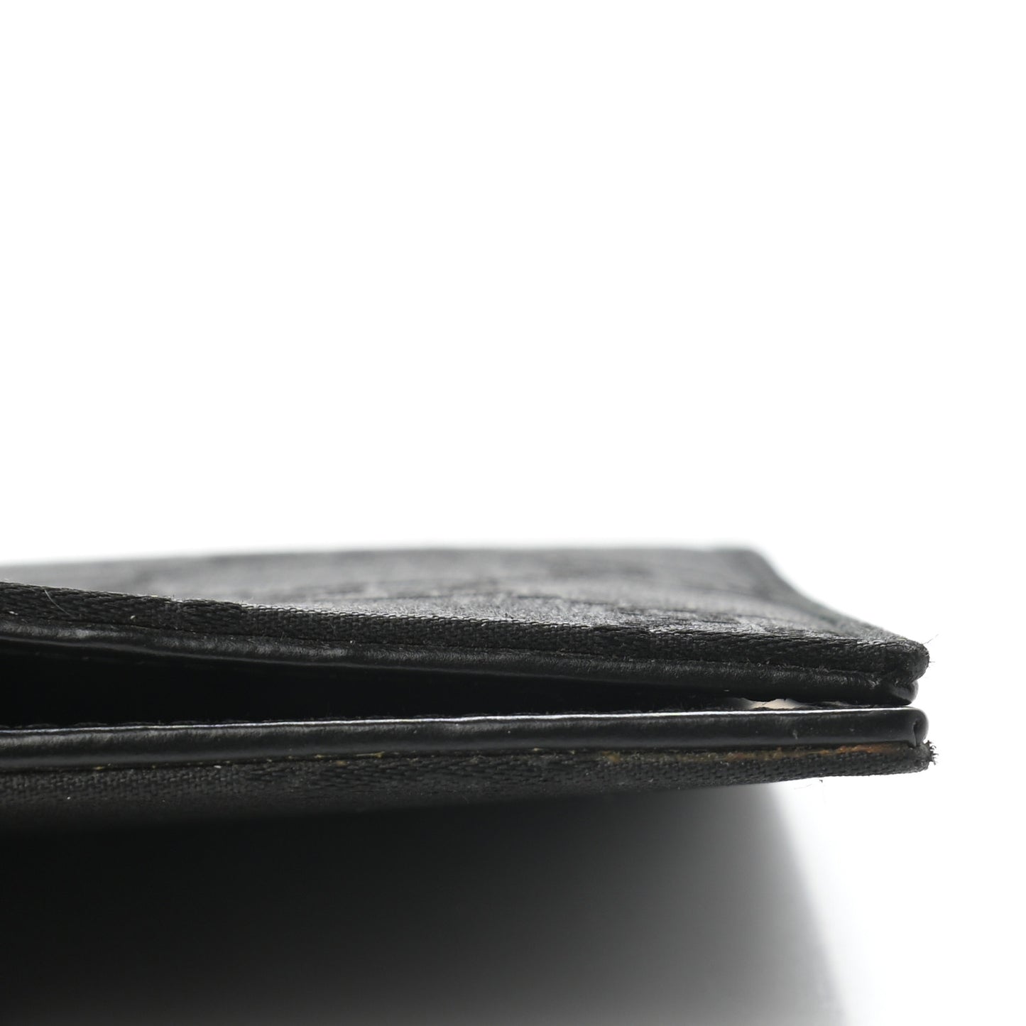 Nylon Monogram Passport Case Black