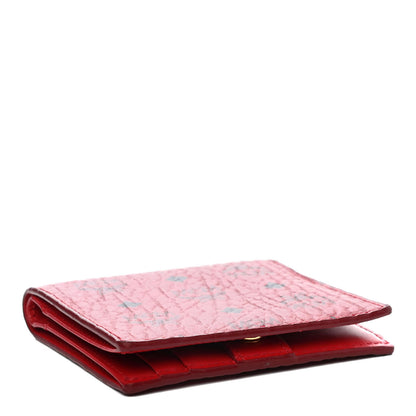 MCM Visetos ID Wallet Red 3 of 4